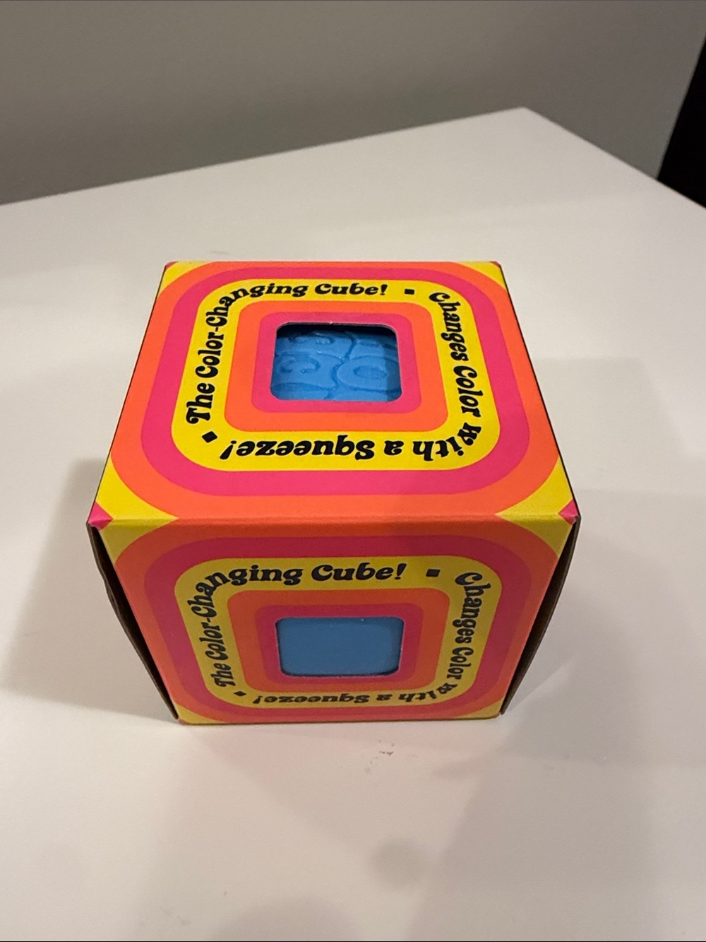 Color NeD Doh Changing Cube - blue  Interactive Toy